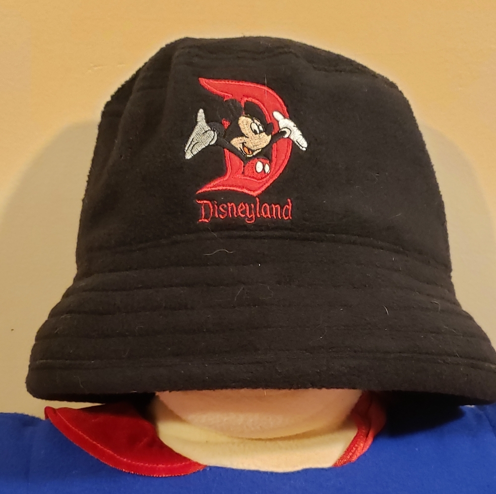 Walt Disney World Goofy Hat Co. Black Bucket Micky Mouse Adult